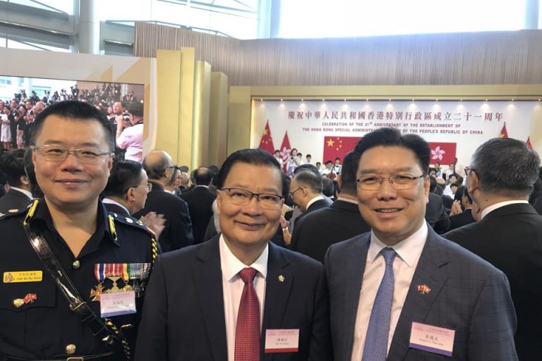 2018年7月1日慶祝中華人民共和國香港特別行政區成立二十一周年