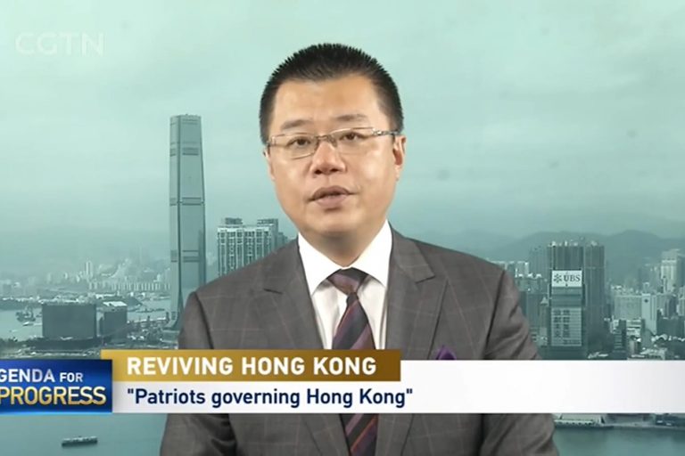 What is “patriots governing Hong Kong” about?